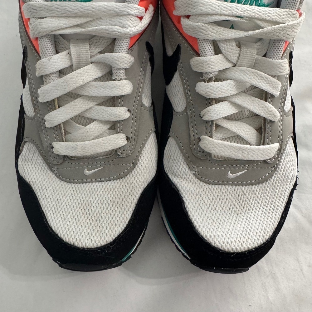 Nike Air Max Correlate White Green & Bright Mango Woman's Athletic Shoes Size 6 - Picture 4 of 11